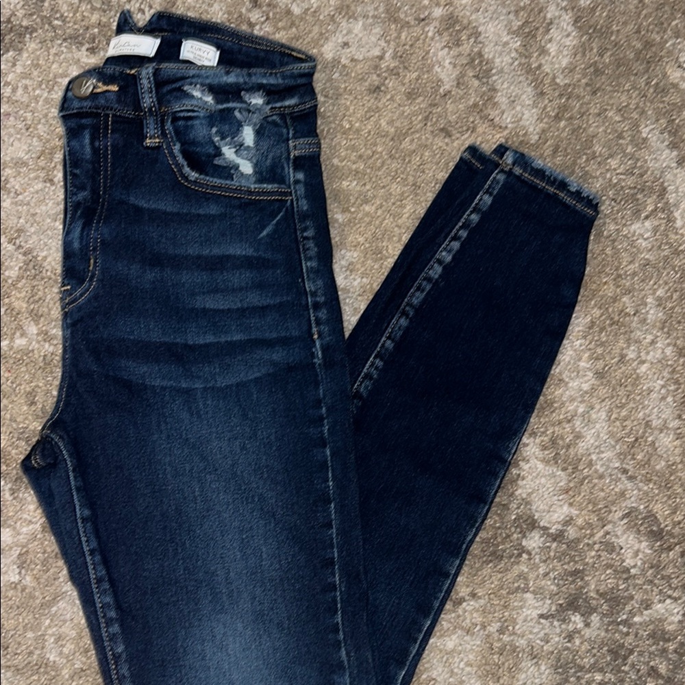 KanCan Blue Skinny Jeans with Stretch Fit